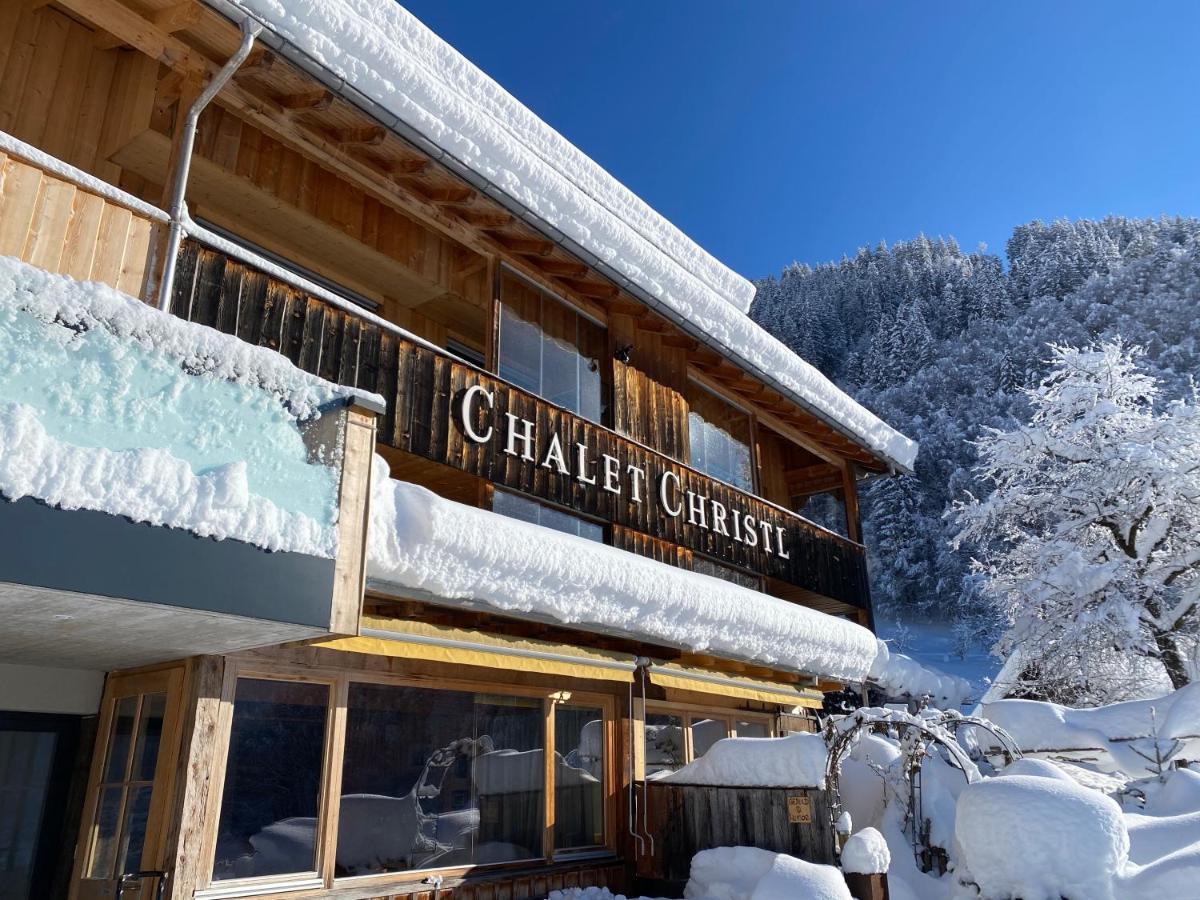 Chalet Christl Panorama Appartements Schruns Exteriör bild